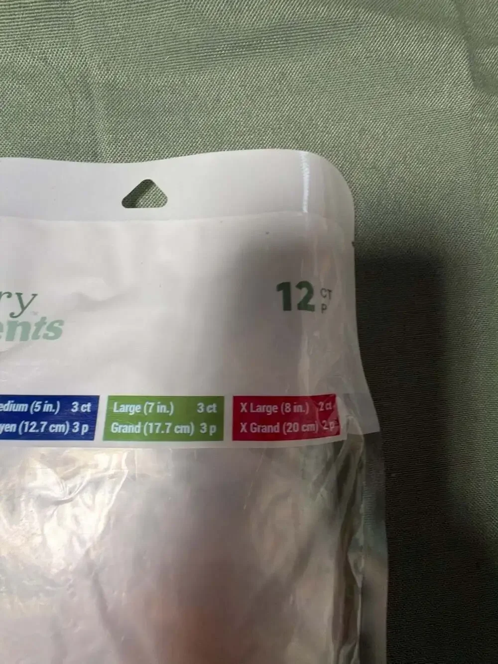 Culinary Elements Plastic Reusable Bowl Covers 12-Count Variety Pack
